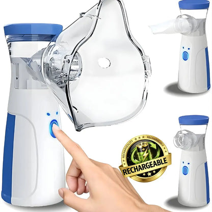 Portable Rechargeable Mist Device | Quiet & Compact Personal Care Gadget